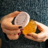 Słoik TO 65 ml z kolorową zakrętką fi66 - 6 szt.