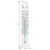 Termometr uniwersalny (-30 do +50C), 17 cm, biały