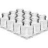 Zestaw 12 x słoik 150 ml + 30 etykiet do oznaczania przypraw