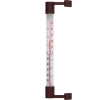 Termometr zewnętrzny brązowy (-50C do +50C) 22cm