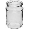 Słoik 250 ml fi 66/4 zakrętka czarna - 6 szt.