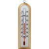 Termometr pokojowy ze srebrną skalą (-10C do +50C) 16cm mix