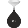 Lejek plastikowy fi 30cm