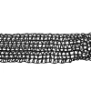 Siatka wędliniarska czarna o wymiarach 18 cm x 5 m, z wytrzymałością termiczną do 220C