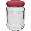 Słoik 250 ml fi66/4 zakrętka bordo - 6 szt.