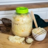 Nietłukący, wielofunkcyjny słoik do kiszenia + szczypce, 5 L
