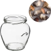 Słoik TO Amfora 580 ml z zakrętką kolorową fi82/6-6szt.
