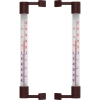 Termometr zewnętrzny brązowy (-50C do +50C) 22cm