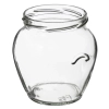 Słoik TO Amfora 580 ml z zakrętką kolorową fi82/6-6szt.