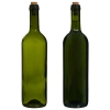 Butelka oliwkowa na wino 0,75 L - zgrzewka 8 szt.