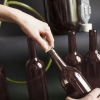 Butelka na wino 0,75 L brązowa - zgrzewka 8szt.