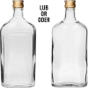 Butelka Piersiówka 500 ml z zakrętką, 6 szt.
