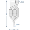 Rurka fermentacyjna plastikowa MAXI-v2