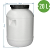 Beczka na kapustę 20L
