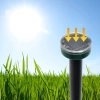 Solarny odstraszacz kretów - okrągły