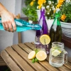 Butelka szklana 1 L z hermetycznym zamknięciem - w różnych kolorach