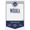 Etykiety samoprzylepne 60x90 mm na butelki, wódkę, białe, 20 szt.