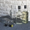Butelka Klasztorna 0,5L z zakrętką i nadrukiem Moonshine -12szt.