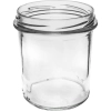 Słoik 350 ml z zakrętką kolorową - 6 szt.