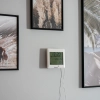 Stacja pogodowa – elektroniczna, podświetlana, sonda, biała