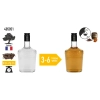 Płatki dębowe mocno opiekane do aromatyzacji alkoholi (whisky, bourbon, brandy, koniak, piwo), 50 g