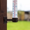 Termometr zewnętrzny brązowy (-50C do +50C) 27cm
