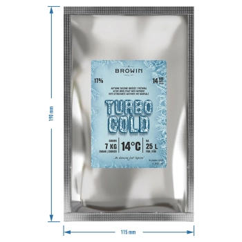 Drożdże Turbo Cold 120 g