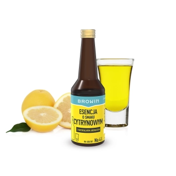 Esencja o smaku cytrynowym z naturalnym aromatem na 4 L - 40 ml