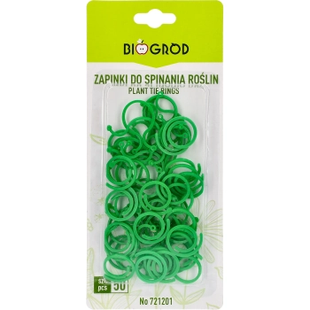Zapinki plastikowe do spinania roślin, mix 50 szt.
