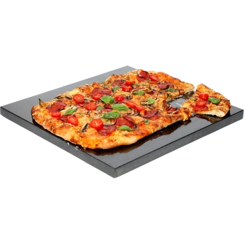 Kamień do pizzy granitowy prostokątny 37 x 35 cm