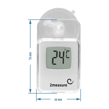 Elektroniczny termometr z przyssawką (-20C do +50C)