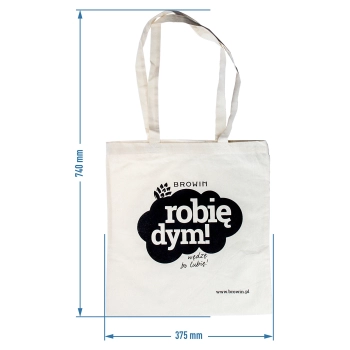 Torba bawełniana - robię dym