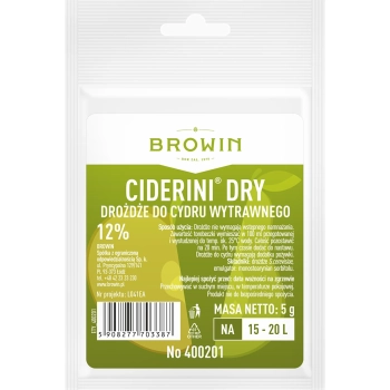Drożdże cydrowe Ciderini Dry, 5 g