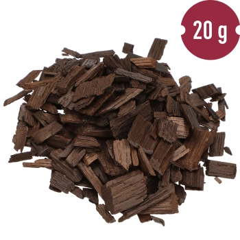 Płatki dębowe mocno opiekane, 20 g