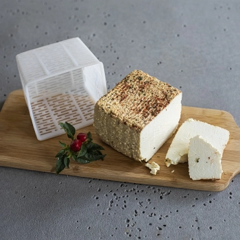 Forma serowarska kwadratowa 11 x 11 x 8,5 cm na 500 g