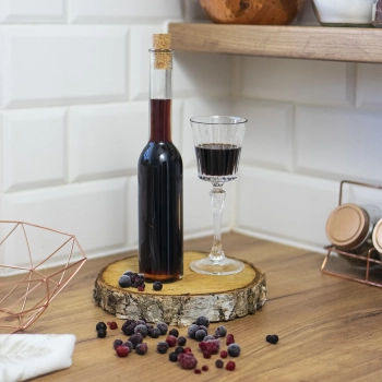 Butelka na nalewkę 200 ml 6 szt.+ 6 korków 23/18