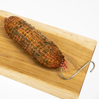 Siatka wędliniarska żyłkowa 4 m x 22 cm z wytrzymałością termiczną 125C