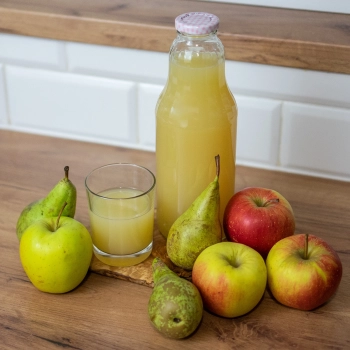 Butelka na sok 1 L z zakrętką twist off - fi 43