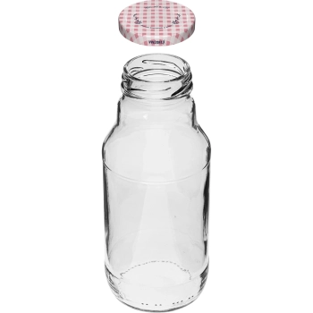 Butelka TO na sok 330 ml z zakrętką fi 43 - 6 szt.