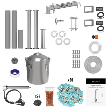Destylator modułowy Convex 30 L elektryczny - Aabratek
