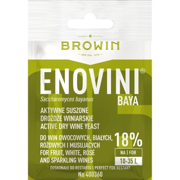 Drożdże winiarskie Enovini® BAYA, 7 g