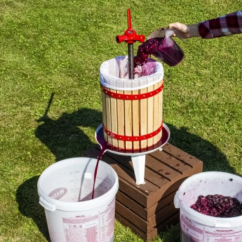 Pojemnik fermentacyjny 30L z nadrukiem, 2 rurkami