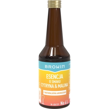 Esencja o smaku cytrynowo-malinowym - 40 ml, na 4L
