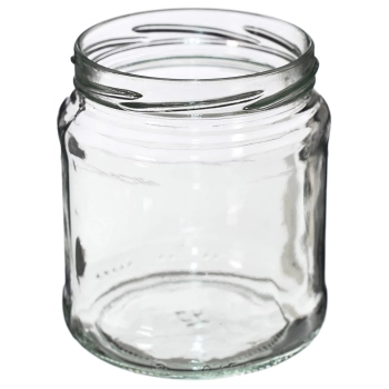 Słoik TO 500 ml z zakrętką złotą fi82/6 - 6 szt.