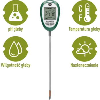 Elektroniczny tester podłoża 4 w 1