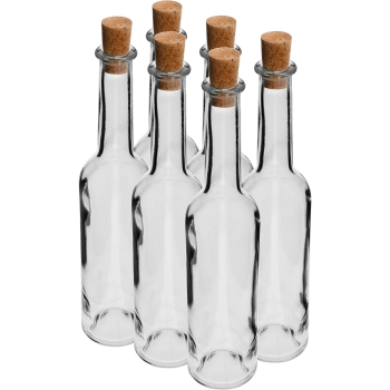 Butelka na nalewkę 350 ml 6 szt.+ 6 korków