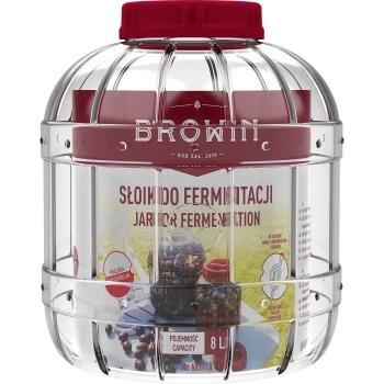 Nietłukący, wielofunkcyjny słoik do fermentacji, 8L