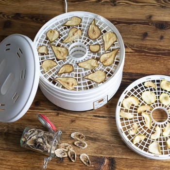 Suszarka do grzybów, owoców, warzyw i ziół z regulacją temp, 500W