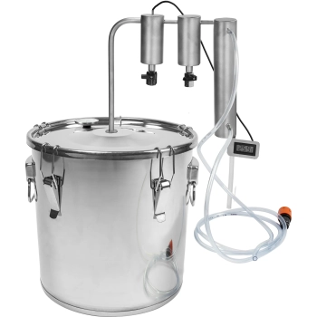 Destylator 30 L ze stali nierdzewnej - 2 odstojniki