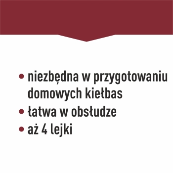 Nadziewarka pozioma 3 kg